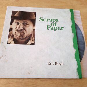 ERIC BOGLE Scraps Of Paper Vinyl LP 1983 Flying Fish Records FF 311 Folk LP6